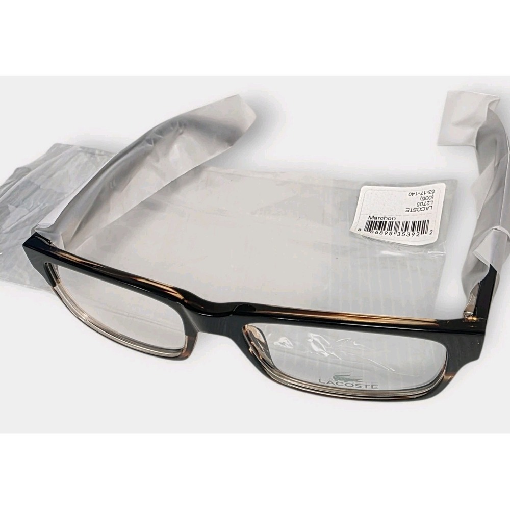 Lacoste L2705 006 Black Gradient Eyeglass Frames 53-17-140 NWT